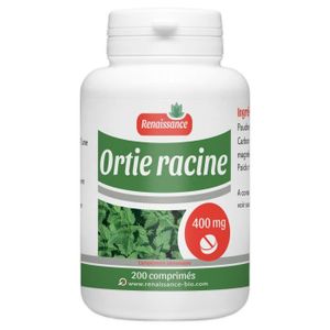 COMPLEMENTS ALIMENTAIRES - VIEILLISSEMENT Ortie Racines 200 comprimés dosés à 400 mg