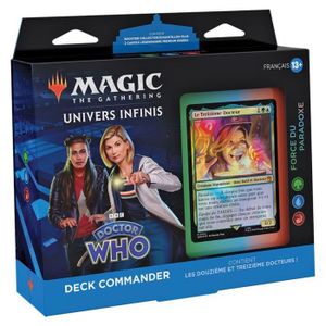 CARTE A COLLECTIONNER Deck Commander Magic The Gathering Doctor Who Forc