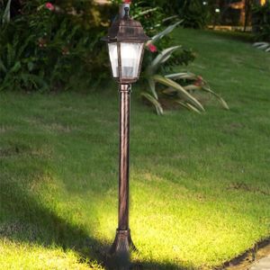 LAMPE DE JARDIN  Lampadaire extérieur Keighley 100 cm E27 cuivre br