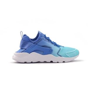 BASKET Basket Nike AIR HUARACHE-WN - Femme - Bleu - Lacets - Plat