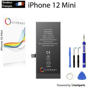 Batterie téléphone OuiSmart® BATTERIE POUR IPHONE 12 MINI INTERNE NEU