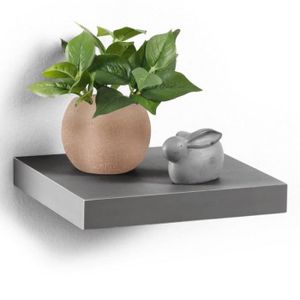 Etagere Murale Design Gris Cdiscount