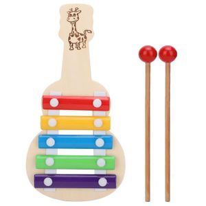 wingyz Xylophone en bois pour enfants, instruments de musique pour