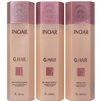 Kit De Lissage Brésilien Maroquino Ghair - 100 Ml Avec Kératine - Pour Tous Types De Cheveux - Neuf