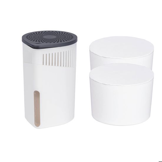 Déshumidificateur Wessper à Granulés 400 Ml - Pour Pièces Jusqu’à 9 M² - Lutte Contre Humidité Et Moisissures - Lot De 8