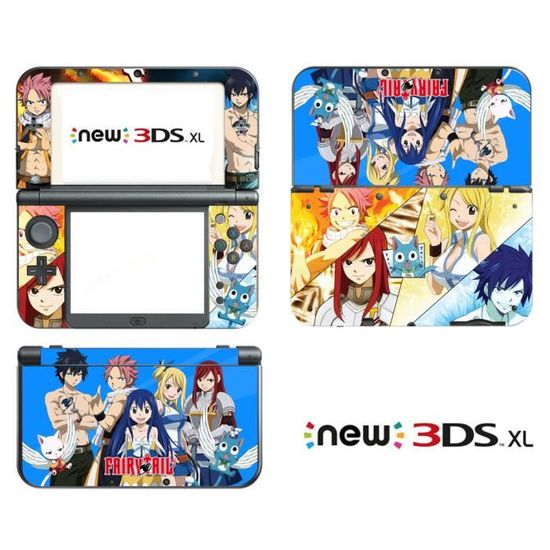 Anime Fairy Tail Natsu Vinyl Skin Stickers Pour New Nintendo 3ds Xl Ll 15 Prix Pas Cher Cdiscount
