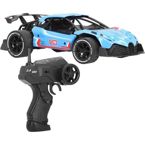 Voiture Télécommandée Fusée - Jets D'Eau & LED - Drift & Cascades 360° - Avec Montre Connectée Geste - Cadeau Enfant 6-10 Ans