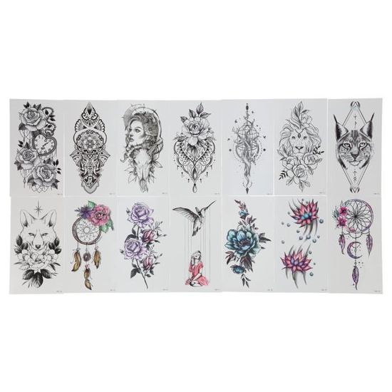 Tatouages Temporaires Halloween HJRUIUA - 200+ Cicatrices Zombies Réalistes | 30 Feuilles Imperméables Pour Maquillage Cosplay