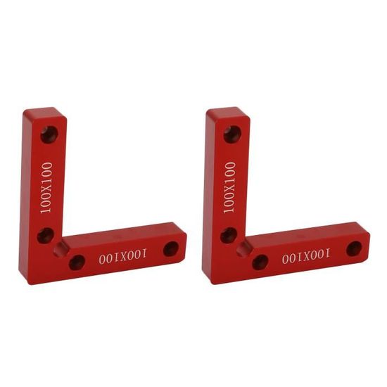 Équerre De Positionnement 90° ABS Double Face Métrique & Impériale – Outil Précis Pour Menuisiers & Bricoleurs