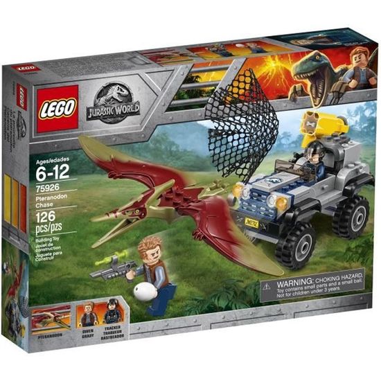 LEGO® Jurassic World™ 75926 La Course-Poursuite Du Ptéranodon - Jeu de construction