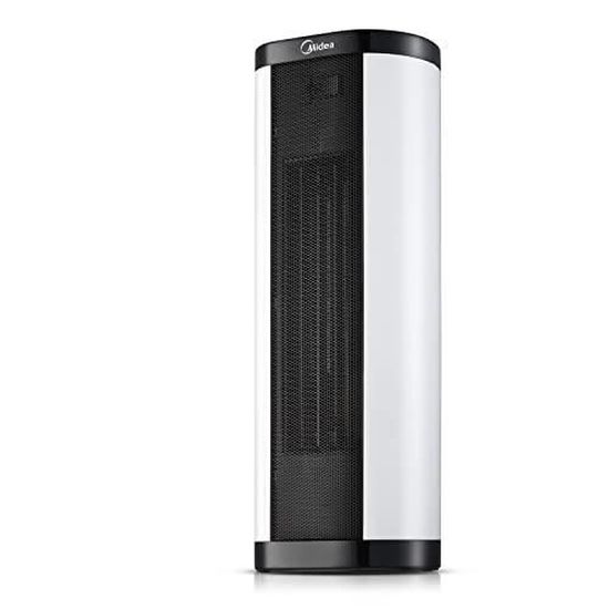 Radiateur Soufflant Midea 2000W PTC Céramique - Silencieux Avec Télécommande Et Minuterie 24h
