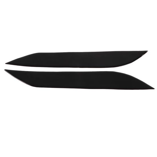 Garniture Sourcil Phare Avant Audi A3 8P 2004-2013 - Noir ABS Design Sportif - 5