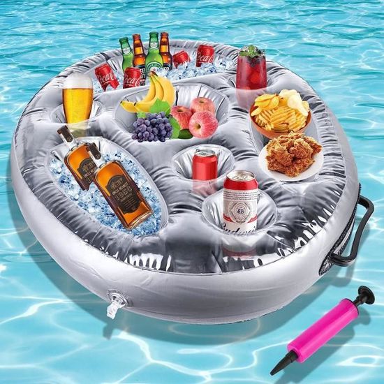Porte Boisson, Porte-Gobelet au Bord de la Piscine, 4Pcs Porte