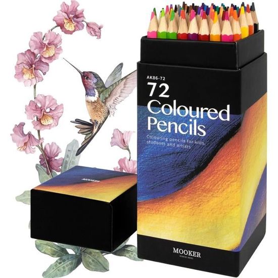 ALPINO Crayons de Couleur 30 unités | Crayons de Couleur pour Enfants | Dessinez et Coloriez av