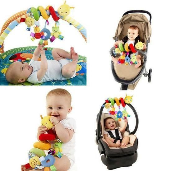 Bebe Jouet Spirale Activite Siege Lit Buggy Poussette Landau Cdiscount Puericulture Eveil Bebe