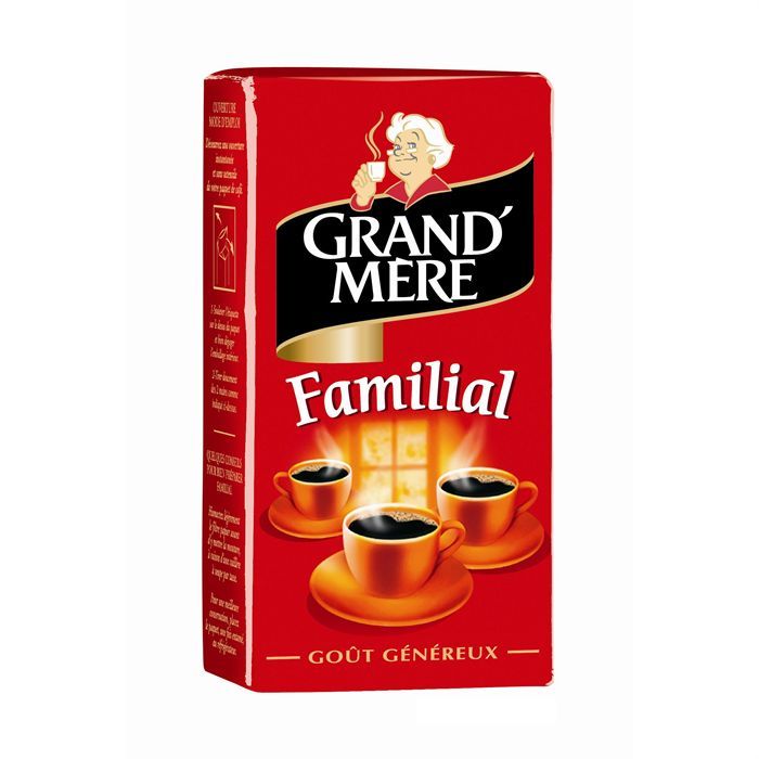 Grand'mère café moulu familial 250g