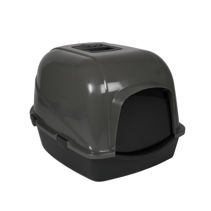 EBI House Eclipse 70-GT Zen Series 56 x 70 x 46 cm - 2 6 kg - Gris foncé - Pour chat EBI House Eclipse 70-GT Zen Series 56 x 70 x 46 cm - 2 6 kg - Gris foncé - Pour chat