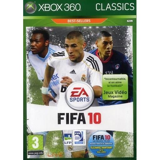 Jeux Xbox 360 Electronic Arts Fifa 10 Classic