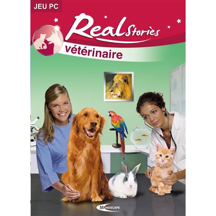 REAL STORIES VETERINAIRE / JEU PC DVD ROM