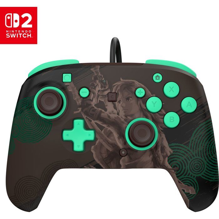 Manette de gaming Nintendo Switch 2 Rematch filaire - The Legend of Zelda