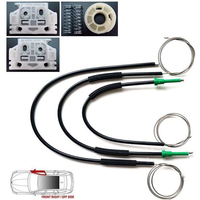 Kit Lève Vitre CITROEN C5 AVANT DROITE