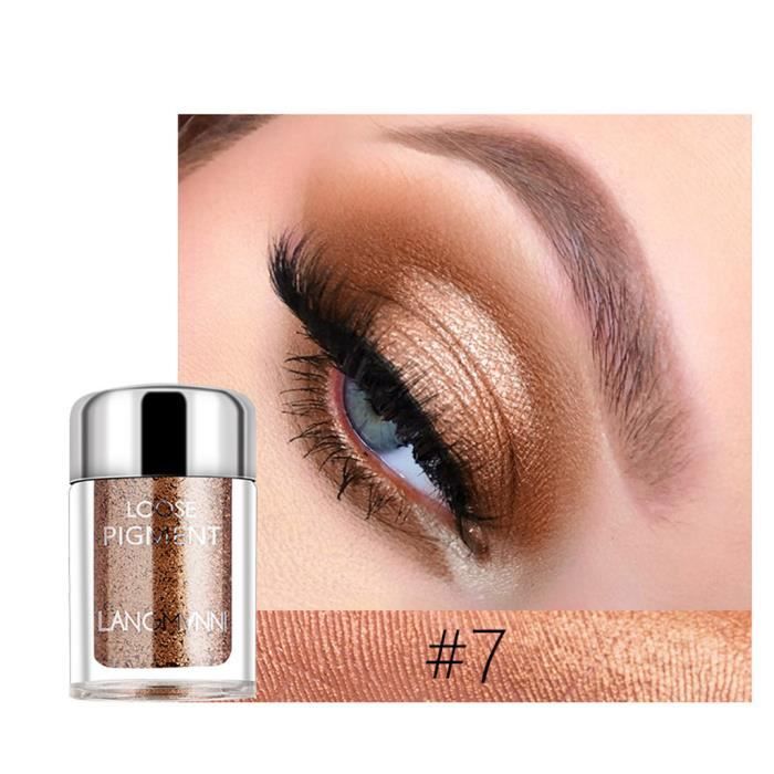 Shimmer Glitter Eye Shadow Powder Palette Maquillage cosmétique de fard à paupières mat JCH90125683G_1234