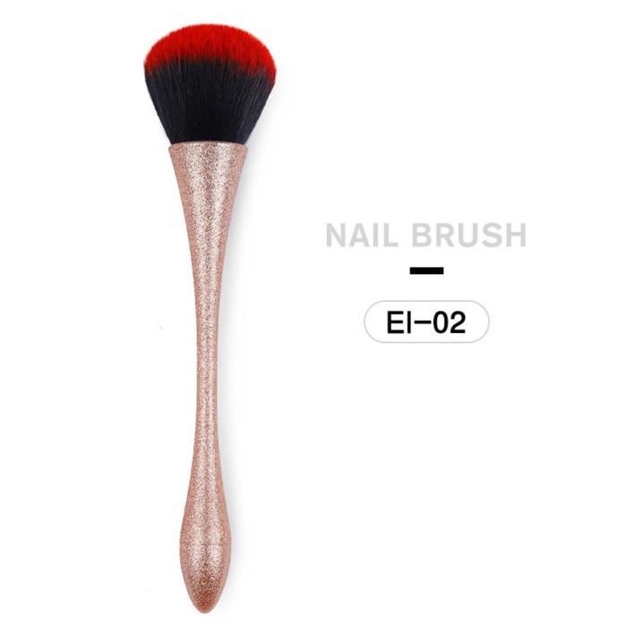 【Rougir】Make Up Large Soft Beauty Powder Big Blush Flame Brush Foundation Outil cosmétique_GT13348