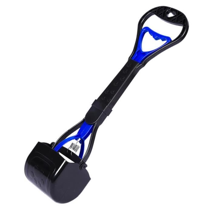 Sac de proprete excrements,Outils d'extérieur pour chiens chiens Domicile, mâchoire nettoyage chat Portable amovible - Type Bleu