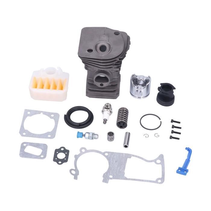 Cuque Pièces détachées pour tronçonneuse HUSQVARNA 340 345 350 cylindre piston filtre à air papier tampon tuyau d'admission