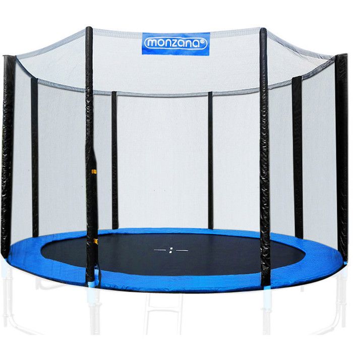 Filet de sécurité pour trampoline 8 poteaux Ø305cm