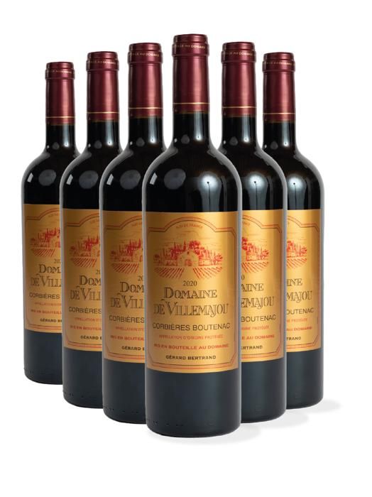 Domaine de Villemajou 2019 Corbières - Vin rouge x6