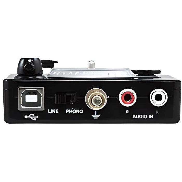 Ion Audio Vinyl Forever Adapteur et convertisseur de vinyles et cassettes en fichiers numériques avec Logiciel de convers EZ