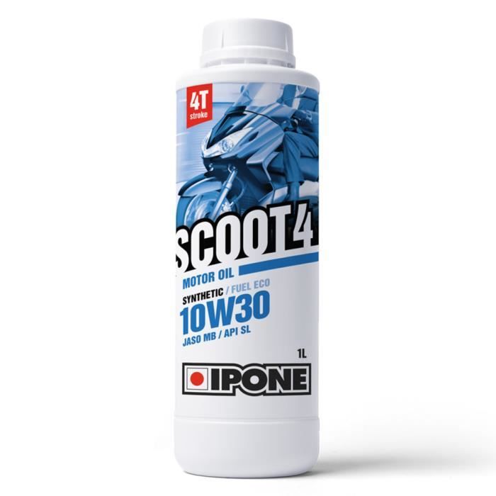 Huile moteur IPONE Scoot 4 10W30 4T - 1 Litre