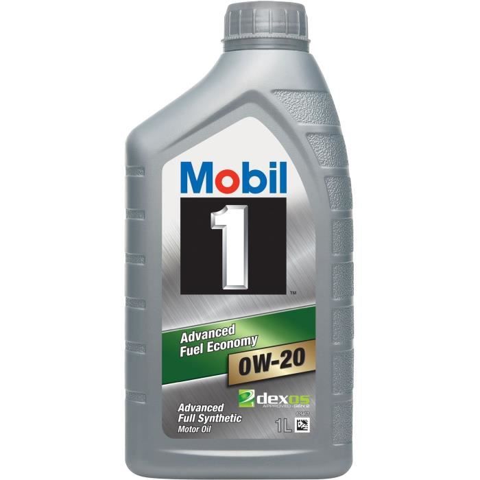 MOBIL 1 Huile moteur synthétique - 0W20 - 1 L