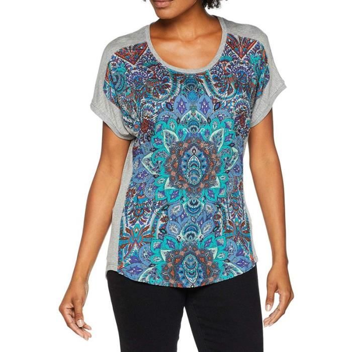 Sevilla Femme Tee-shirt Gris Desigual