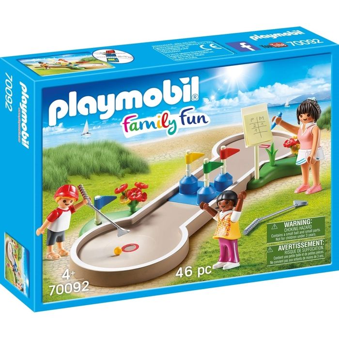 PLAYMOBIL 70092 - Family Fun Le Camping - Mini-golf