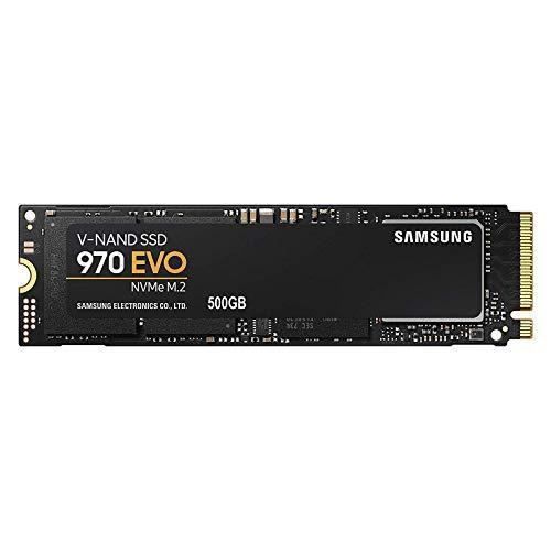Samsung SSD Interne 970 EVO NVMe M.2 (500 Go) - MZ-V7E500BW