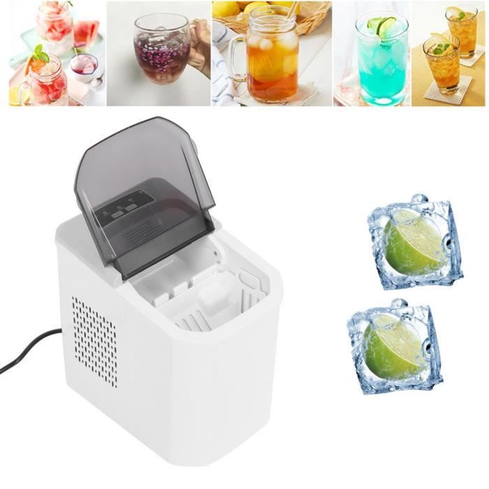 SIE 1.2L Machine de machine à glaçons de comptoir électrique automatique portable pour usage de bureau à domicile VGEBY11