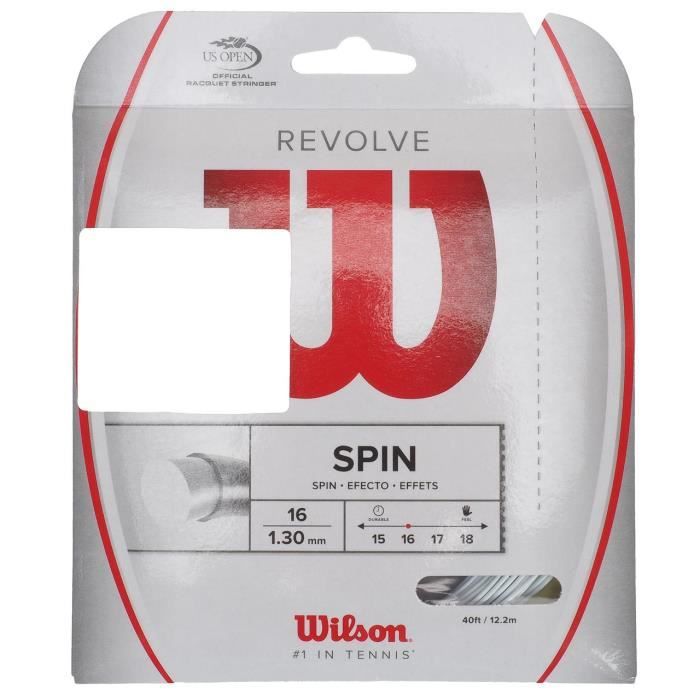 Cordage de tennis Revolve 16 blanc unite