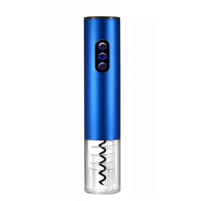 DN42424-Ouvre-Bouteille de Vin éLectrique EntièRement Automatique Tire-Bouchon à Piles en Acier Inoxydable Ouvre-Bouteille Sans Fi