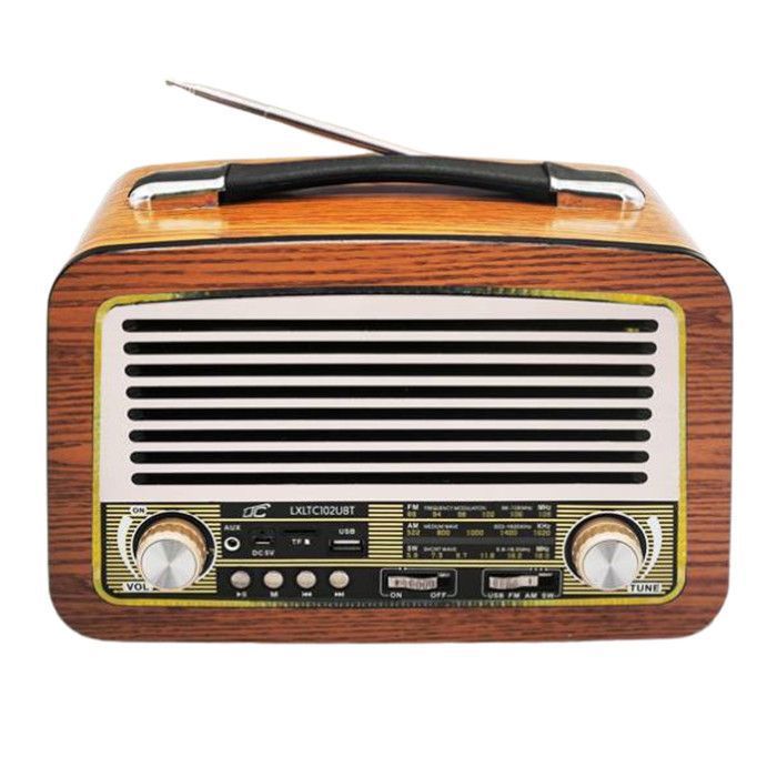 Radio portable LTC antenne télescopique Bluetooth FM/AM/SW Olza Retro