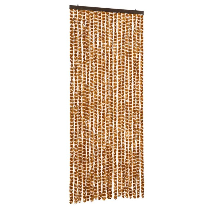 vidaXL Rideau anti-mouches en chenille - 56x200 cm