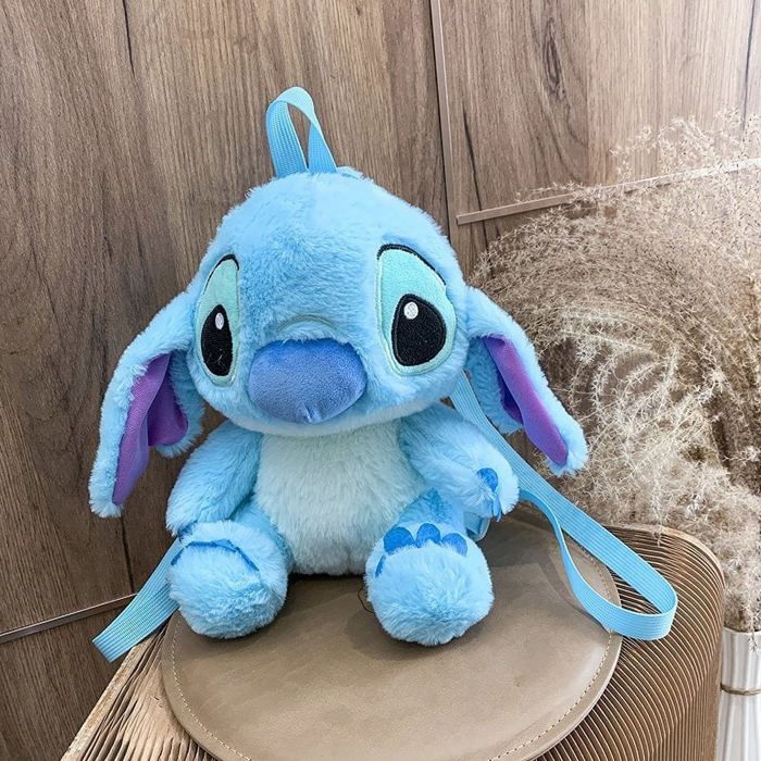 Sac a dos Stitch Design point en peluche mini sac de voyage bleu Q630 Cdiscount Bagagerie Maroquinerie
