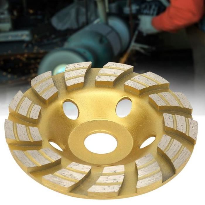 Disque de Meulage Disque Diamant à Meuler Béton à Double Rangée Brique
