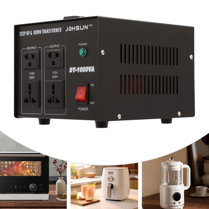 Wzxksoac Transformateur De Puissance Régulateur De Tension Convertisseur De Tension 220 V à 110 V Transformateur Abaisseur 220 Prise UE Inverseur 300 W