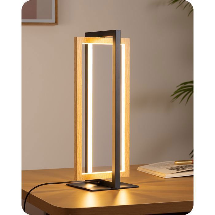 Lampe De Table LED Sans Fil Rechargeable USB-C - Intensité Et Couleur Réglables (2700K-6000K), Hauteur Ajustable - IP54, Pour Intérieur Et Extérieur, Noir