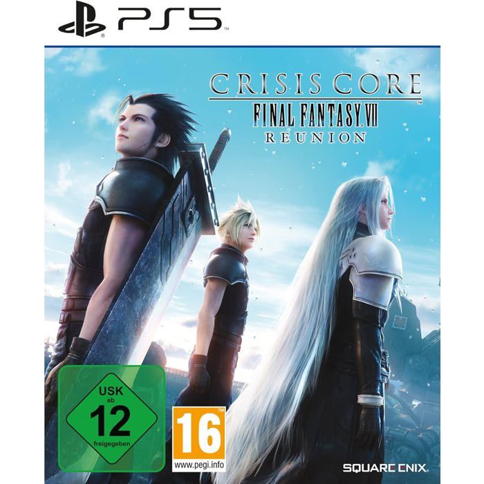 Crisis Core Final Fantasy VII Reunion PlayStation 5