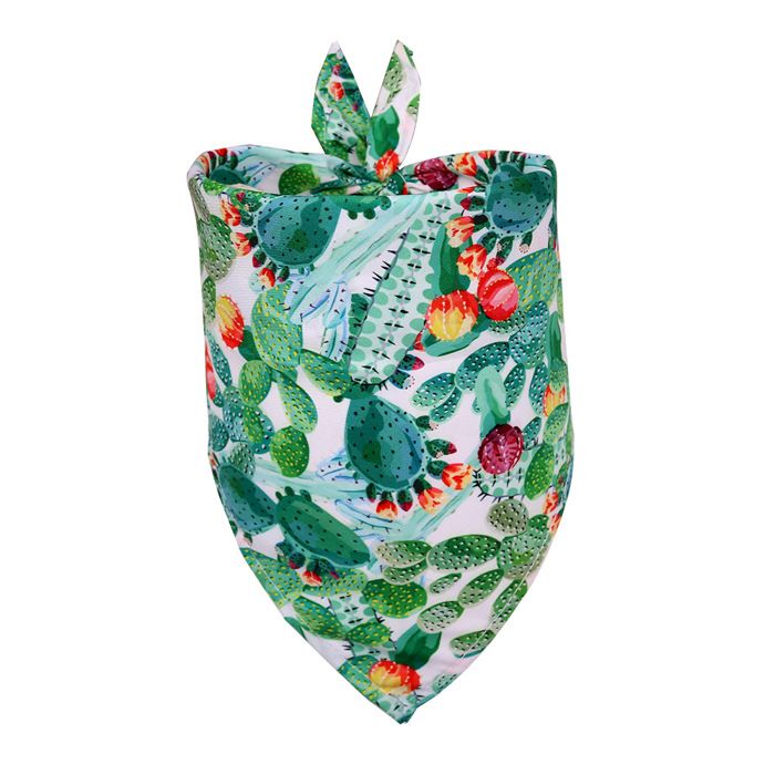 Écharpe pour animaux de compagnie - Phoesky - Polyester - Motif floral - Style tropical - 40x28x28 cm - 65x42x42 cm
