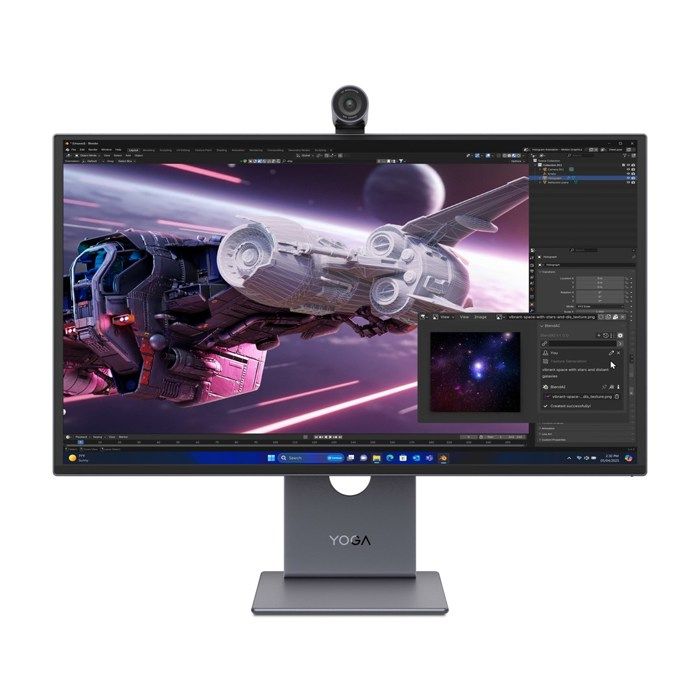 Ecran PC Lenovo Yoga Pro 27UD 10 27 4K UHD éclipse - vue 6