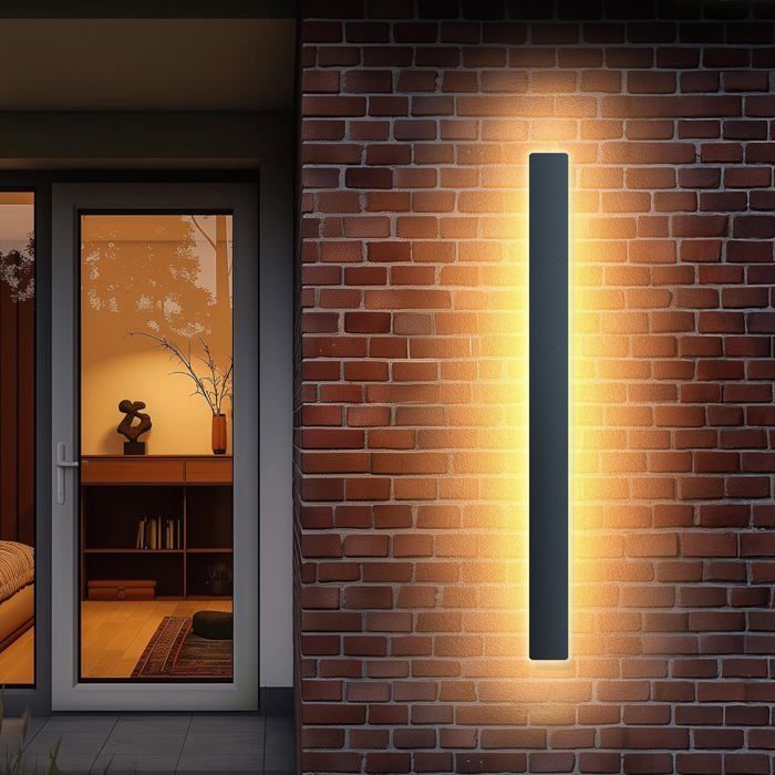 Applique Murale Exterieur Longue Led Luminaire 20W 100Cm[EC156]
